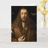 Carte Autoportrait à l'âge de vingt-huit ans, 1500 (Fleur jaune)