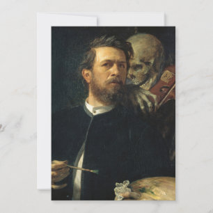 Carte Autoportrait avec la mort par l'infidélité   Arnol