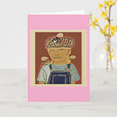 Carte Autoportrait Avec Rats 🐀 (Fleur jaune)