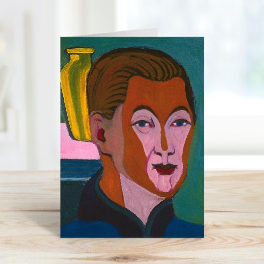 Carte Autoportrait | Ernst Ludwig Kirchner