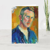 Carte Autoportrait | Magnus Enckell (Devant)