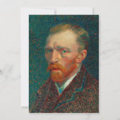 Carte Autoportrait | Vincent van Gogh (Devant)