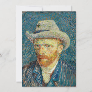 Carte Autoportrait   Vincent van Gogh
