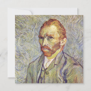 Carte Autoportrait Vincent Willem van Gogh