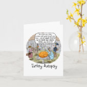 Carte Autopsie de dinde (Fleur jaune)