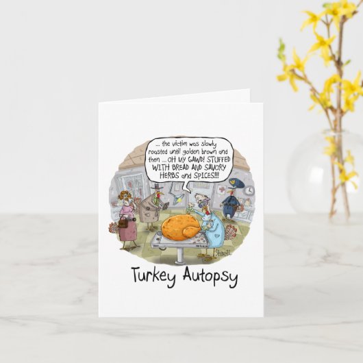 Carte Autopsie turque (Fleur jaune)