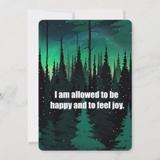 Carte Autorisé À Être Heureux