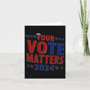 Carte Autorisez Votre Vote Vocal Aux Élections Américain