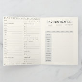 Carte Autosoin + Planificateur quotidien + Suivi d'écono (Intérieur)