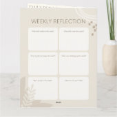 Carte Autosoin + Planificateur quotidien + Suivi d'écono (Dos)