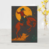 Carte Autour du soleil (Fleur jaune)