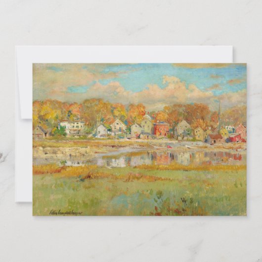 Carte Autre côté de la rivière | Colin Campbell Cooper (Devant)