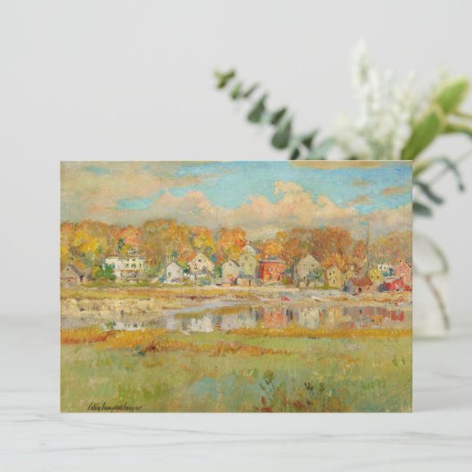 Carte Autre côté de la rivière | Colin Campbell Cooper (Debout devant)