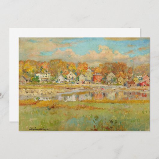 Carte Autre côté de la rivière | Colin Campbell Cooper (Devant / Derrière)