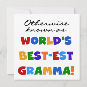 Carte Autres T-shirts Gramma les plus populaires