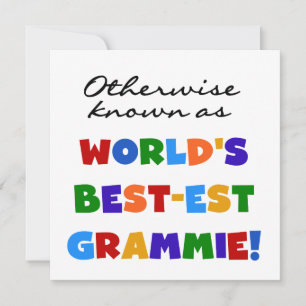 Carte Autres T-shirts Grammie les plus populaires
