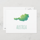 Carte Autriche (Devant / Derrière)