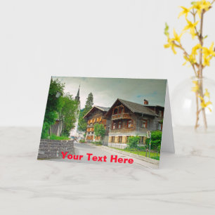 Carte Autriche personnalisable