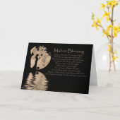 Carte Autumn Equinox Mabon Blessings Card (Fleur jaune)