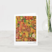 Carte Autumn Folded Note Card (Devant)