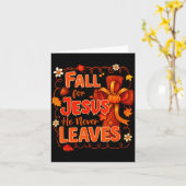 Carte Autumn Jesus My Favourite Season Fall Christian Th (Fleur jaune)