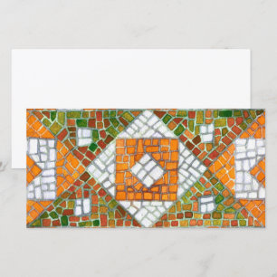Carte AUTUMN MOSAIC 8x4 Plat Card / Horizontal