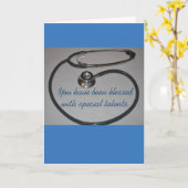 Carte auxiliaire de l'obtention du diplôme du (Fleur jaune)