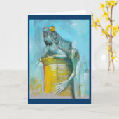 Carte Avant la tempête (Fleur jaune)