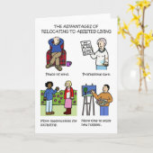 Carte Avantages du dessin animé assisté (Fleur jaune)