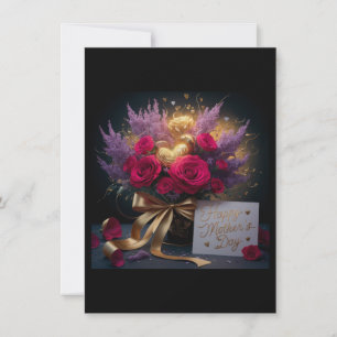 Carte "Avec amour, maman" Fête des mères