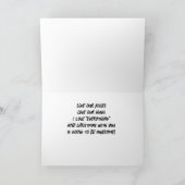 CARTE AVEC **AMOUR** POUR VOUS À NOËL (Intérieur)