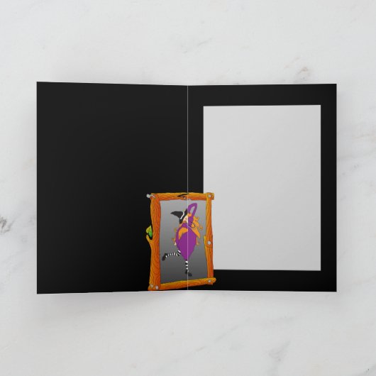 Carte Avec amour... ta sorcière (Intérieur)