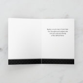 Carte Avec Aquarelle Sympathy Jaune Lys Jaune (Intérieur)