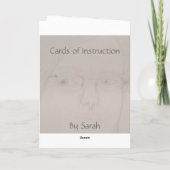 Carte Avec chaque porte ouverte… (Dos)