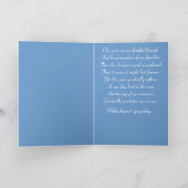 Carte Avec compassion pour la perte de votre animal de c (Intérieur)