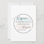 Carte avec couplet biblique (Devant)