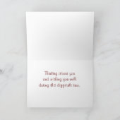 Carte Avec DeepestSympathy (Intérieur)