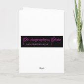 Carte avec devis - Cute Lemur Stripey (Dos)