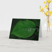 Carte . . .Avec Diamants (Fleur jaune)