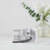 Carte avec globe pour le transport international (Debout devant)