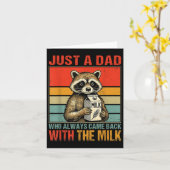 Carte Avec La Fête des pères Lait Première Fois Papa Nou (Fleur jaune)