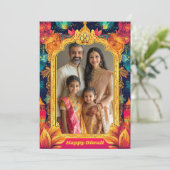 Carte Avec la photo Diwali Splendor (Debout devant)