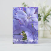 Carte "Avec la plus grande sympathie" (Debout devant)