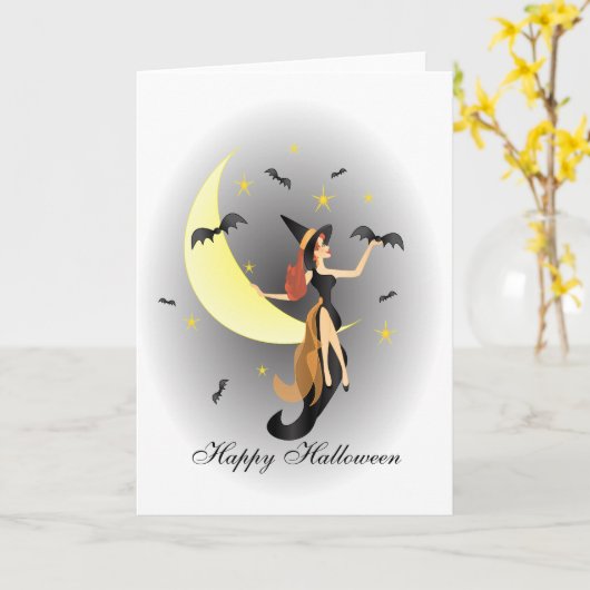 Carte Avec les battes (Fleur jaune)