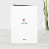 Carte Avec mes plus sincères condoléances Beau jardin de (Dos)