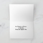 Carte Avec perte de sympathie de partenaire, nuages Gran (Intérieur)