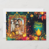Carte Avec Photo Happy Diwali (Devant)