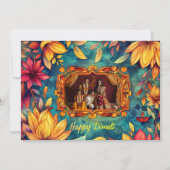 Carte Avec Photo Happy Diwali (Devant)