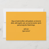 Carte Avec Photo Happy Diwali (Dos)