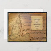 Carte avec poème Rumi (Devant / Derrière)